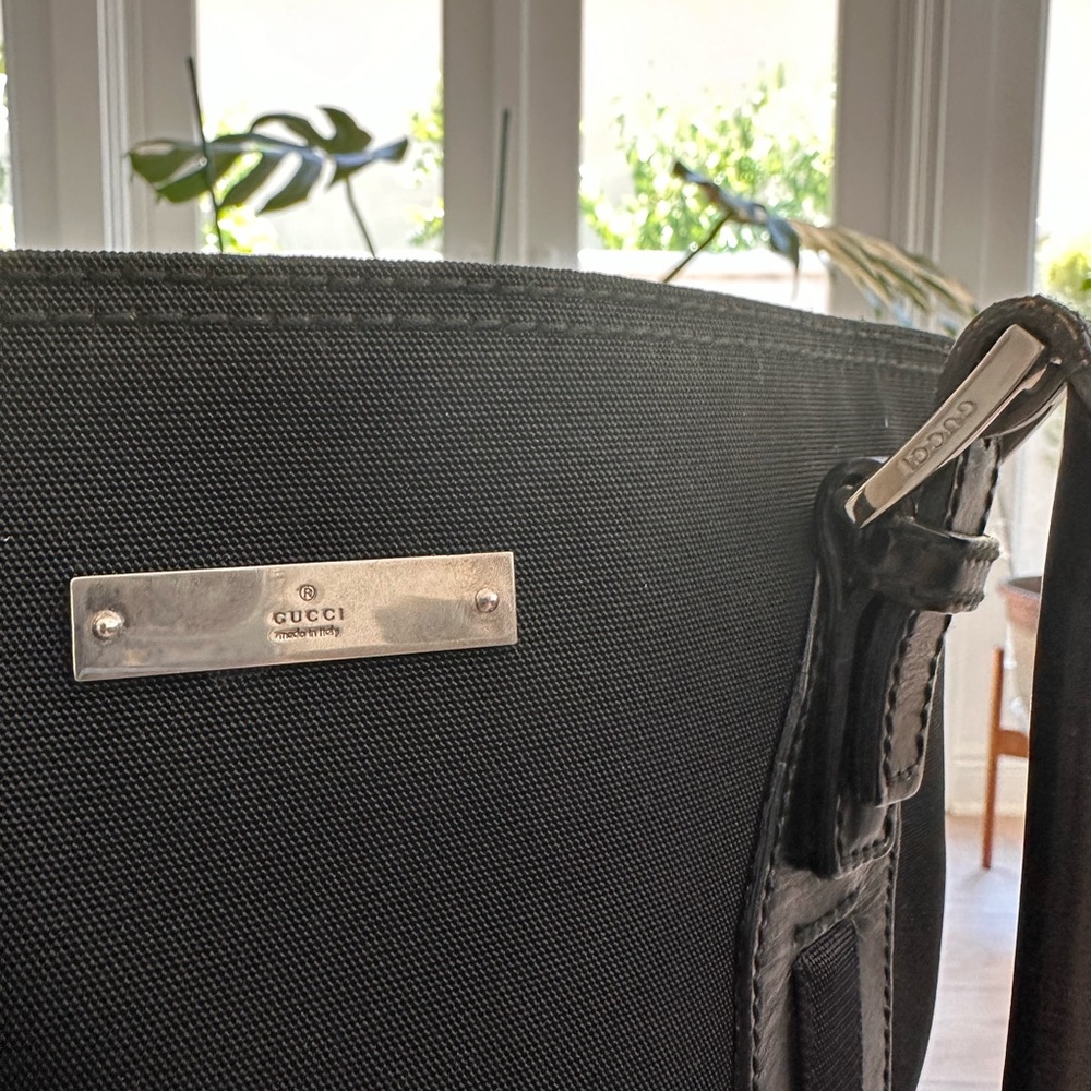 Vintage Gucci Nylon Tote - Picture 2 of 5